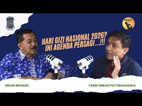 Hari Gizi Nasional 2026?? Ini Agenda PERSAGI Kabupaten Asahan!!! | PERSAGI Kabupaten Asahan PODCAST Eps. 16